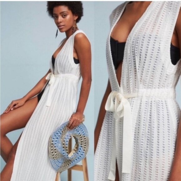lilka Other - Anthropologie Swim Lilka Cloud Maxi Coverup Eyelet